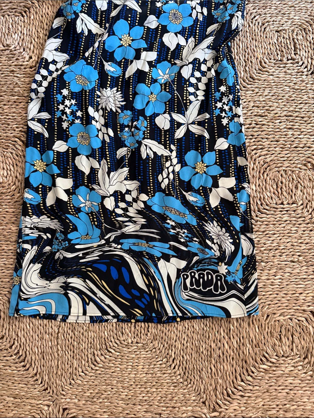 Prada Floral Skirt